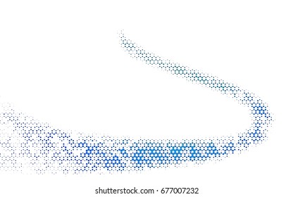 Light BLUE vector low poly background. A sample with a polygonal design. Low poly illustration, low polygonal background.