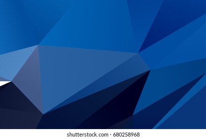 Light BLUE vector low poly background. Glitter abstract illustration with an elegant design. A new texture for your design.