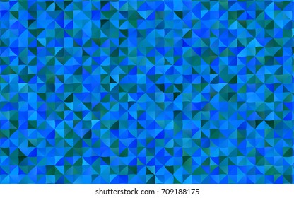 Light BLUE vector low poly template. A sample with polygonal shapes. Brand-new design for your business.