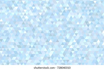 Light BLUE vector low poly template. Brand-new colored illustration in blurry style with gradient. The completely new template can be used for your brand book.