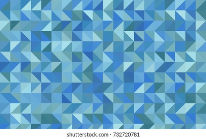Light BLUE vector low poly template. A completely new color illustration in a vague style. A completely new template for your business design.