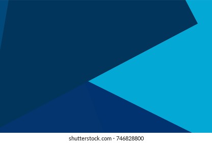 Light BLUE vector low poly background. A sample with a polygonal design. Illustration in polygonal style with repeating squares