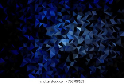 Light BLUE vector low poly background. Glitter abstract illustration with an elegant design. The textured pattern can be used for background.