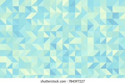 Light BLUE vector low poly background. Brand-new colored illustration in blurry style with gradient. The textured pattern can be used for background.