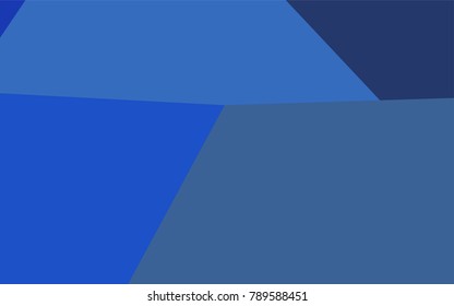 Light BLUE vector low poly template. Brand-new colored illustration in blurry style with gradient. A completely new template for your business design.