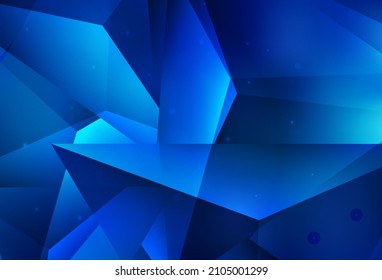 Light BLUE vector Modern abstract illustration with colorful water drops. Blurred decorative design in abstract style with bubbles. Smart design for business ads.
