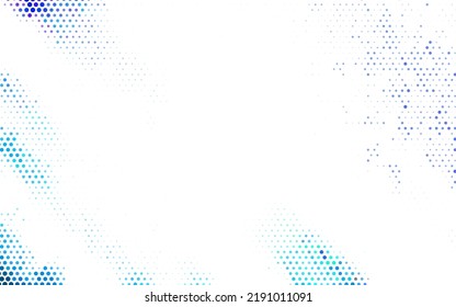 Vector AZUL claro Ilustración abstracta moderna con gotas de agua coloridas. Ilustración abstracta brillante con gotas borrosas de lluvia. Diseño inteligente para anuncios comerciales.