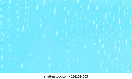 Light BLUE vector Modern abstract illustration with colorful water drops.