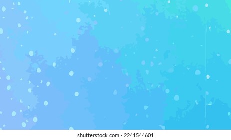 Vector AZUL claro Ilustración abstracta moderna con gotas de agua coloridas.