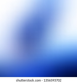 Light BLUE vector modern blurred background. Colorful illustration in halftone style with gradient. Design for landing pages.