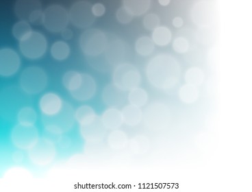 Light BLUE vector modern bokeh pattern. Glitter abstract illustration with an elegant design. Brand new design for your business.