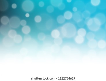 Light BLUE vector modern bokeh pattern. Colorful abstract illustration with gradient. Brand new design for your business.