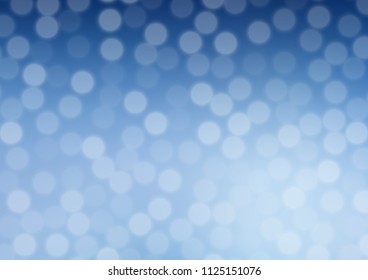 Light BLUE vector modern bokeh pattern. Glitter abstract illustration with an elegant design. Brand new design for your business.