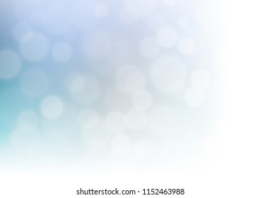 Light BLUE vector modern bokeh pattern. Colorful illustration in abstract style with gradient. The background for your creative designs.