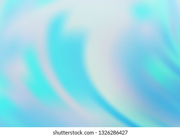 Light BLUE vector modern bokeh pattern. Colorful abstract illustration with gradient. The template can be used for your brand book.