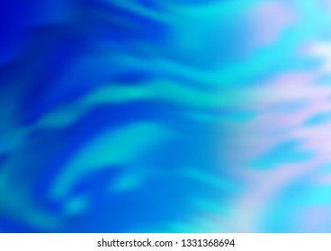 Light BLUE vector modern bokeh pattern. An elegant bright illustration with gradient. Brand new design for your business.
