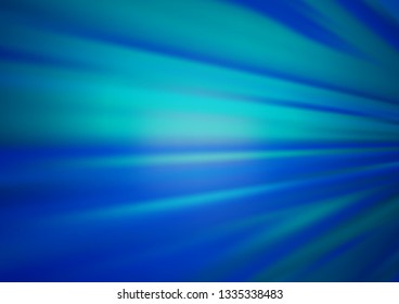 Light BLUE vector modern bokeh pattern. Colorful illustration in blurry style with gradient. Brand new style for your business design.