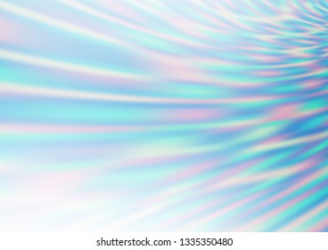 Light BLUE vector modern bokeh pattern. Modern geometrical abstract illustration with gradient. A new texture for your design.
