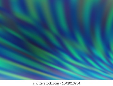 Light BLUE vector modern bokeh pattern. Colorful illustration in blurry style with gradient. Brand new design for your business.