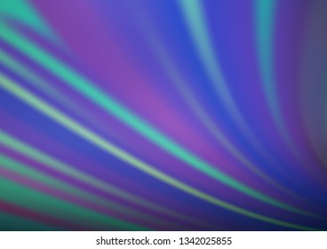 Light BLUE vector modern bokeh pattern. An elegant bright illustration with gradient. The template can be used for your brand book.