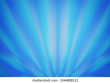 Light BLUE vector modern bokeh pattern. Colorful illustration in abstract style with gradient. A completely new template for your design.