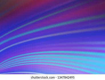 Light BLUE vector modern bokeh pattern. Colorful illustration in blurry style with gradient. The best blurred design for your business.