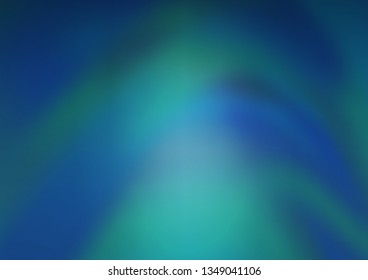 Light BLUE vector modern bokeh pattern. Creative illustration in halftone style with gradient. The background for your creative designs.