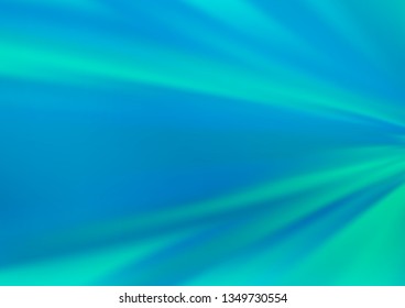 Light BLUE vector modern bokeh pattern. A vague abstract illustration with gradient. A completely new template for your design.