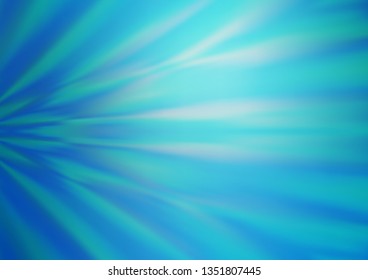 Light BLUE vector modern bokeh pattern. Creative illustration in halftone style with gradient. The template can be used for your brand book.
