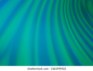Light BLUE vector modern bokeh pattern. A completely new color illustration in a bokeh style. The template can be used for your brand book.