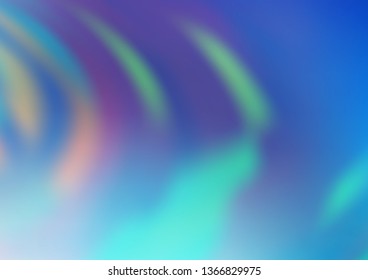 Light BLUE vector modern bokeh pattern. A completely new color illustration in a bokeh style. A new texture for your design.