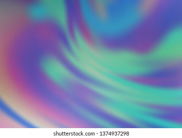 Light BLUE vector modern bokeh pattern. Colorful illustration in blurry style with gradient. The elegant pattern for brand book.
