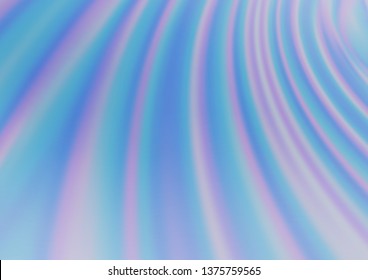 Light BLUE vector modern bokeh pattern. Modern geometrical abstract illustration with gradient. The background for your creative designs.