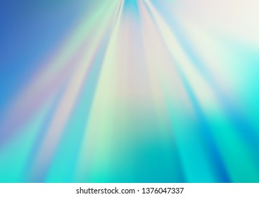 Light BLUE vector modern bokeh pattern. An elegant bright illustration with gradient. The template can be used for your brand book.