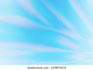 Light BLUE vector modern bokeh pattern. Modern geometrical abstract illustration with gradient. The elegant pattern for brand book.