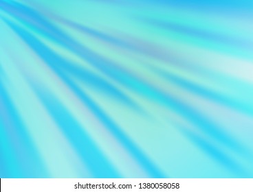 Light BLUE vector modern bokeh pattern. Creative illustration in halftone style with gradient. A completely new design for your business.