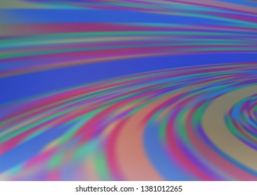 Light BLUE vector modern bokeh pattern. Creative illustration in halftone style with gradient. A completely new design for your business.