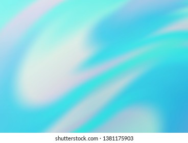 Light BLUE vector modern bokeh pattern. Colorful illustration in abstract style with gradient. The template can be used for your brand book.
