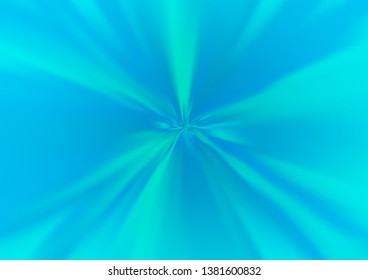 Light BLUE vector modern bokeh pattern. A vague abstract illustration with gradient. A completely new template for your design.