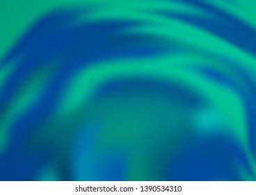 Light BLUE vector modern bokeh pattern. Glitter abstract illustration with an elegant design. A completely new template for your design.
