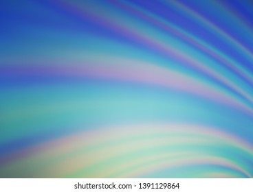 Light BLUE vector modern bokeh pattern. Colorful abstract illustration with gradient. The best blurred design for your business.