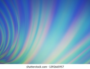 Light BLUE vector modern bokeh pattern. A vague abstract illustration with gradient. The blurred design can be used for your web site.