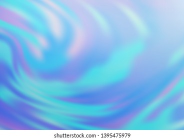 Light BLUE vector modern bokeh pattern. Colorful illustration in blurry style with gradient. A completely new design for your business.