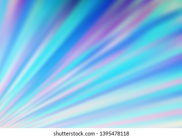 Light BLUE vector modern bokeh pattern. Colorful abstract illustration with gradient. Brand new style for your business design.