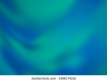 Light BLUE vector modern bokeh pattern. A completely new color illustration in a bokeh style. The blurred design can be used for your web site.