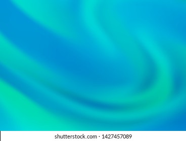 Light BLUE vector modern bokeh pattern. Modern geometrical abstract illustration with gradient. The best blurred design for your business.