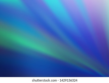 Light BLUE vector modern bokeh pattern. Colorful illustration in blurry style with gradient. A completely new design for your business.