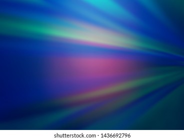 Light BLUE vector modern bokeh pattern. Colorful abstract illustration with gradient. The template can be used for your brand book.