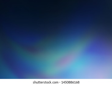 Light BLUE vector modern bokeh pattern. Colorful illustration in blurry style with gradient. Brand new style for your business design.