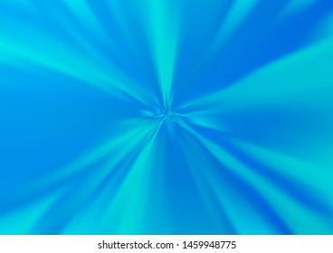 Light BLUE vector modern bokeh pattern. Modern geometrical abstract illustration with gradient. The template can be used for your brand book.